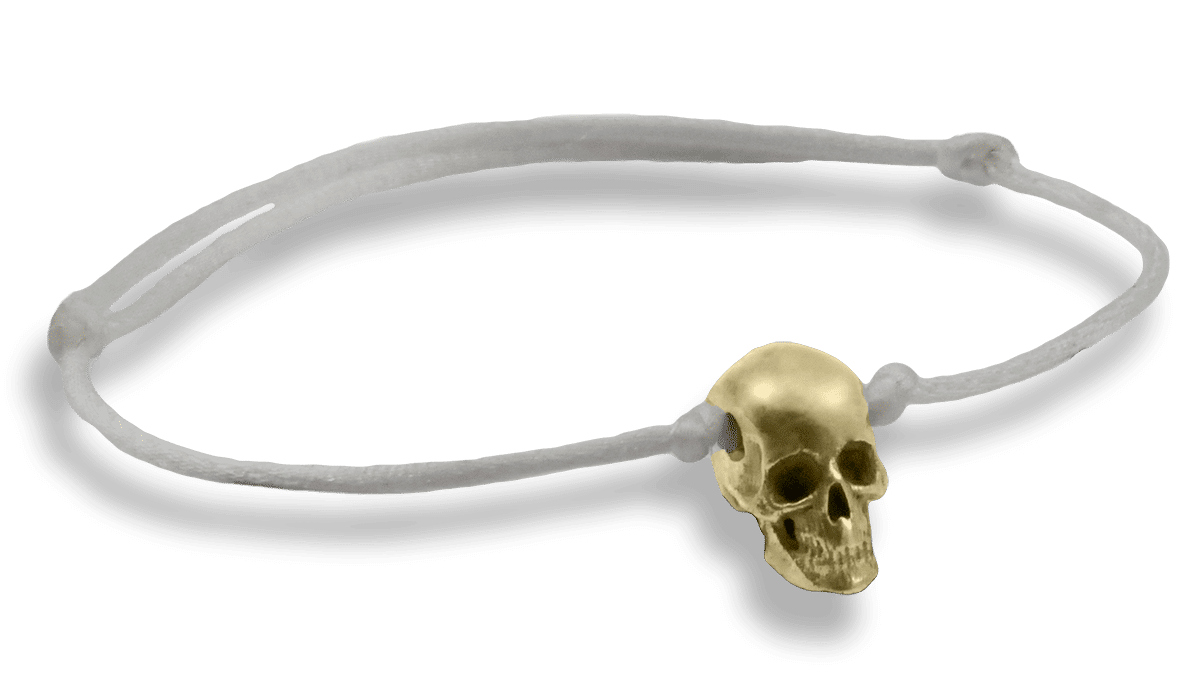 Braided Leather Double Skull Bracelets – Sunken Skull
